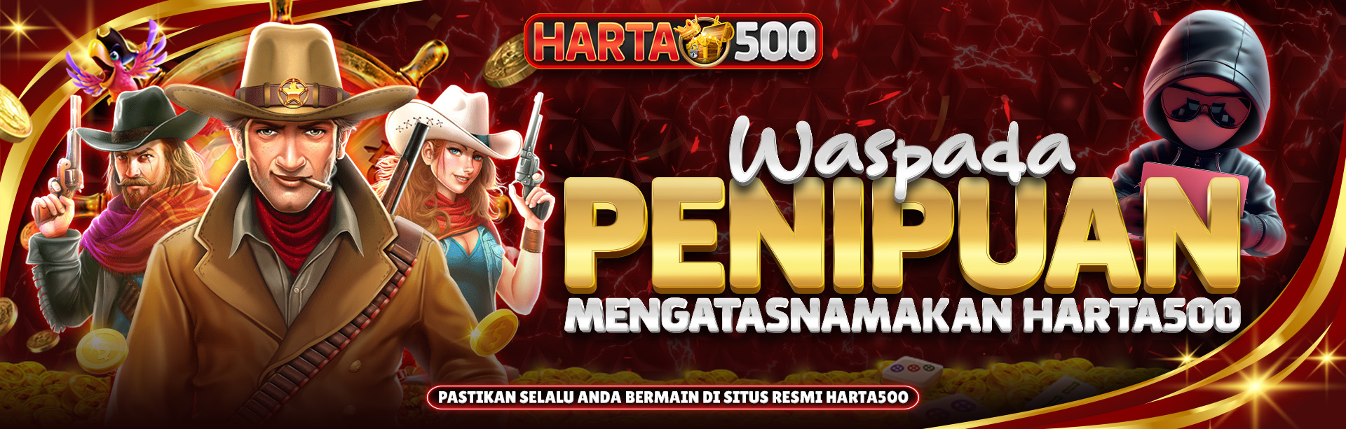 WASPADA PENIPUAN YANG MENGATASNAMAKAN HARTA500	